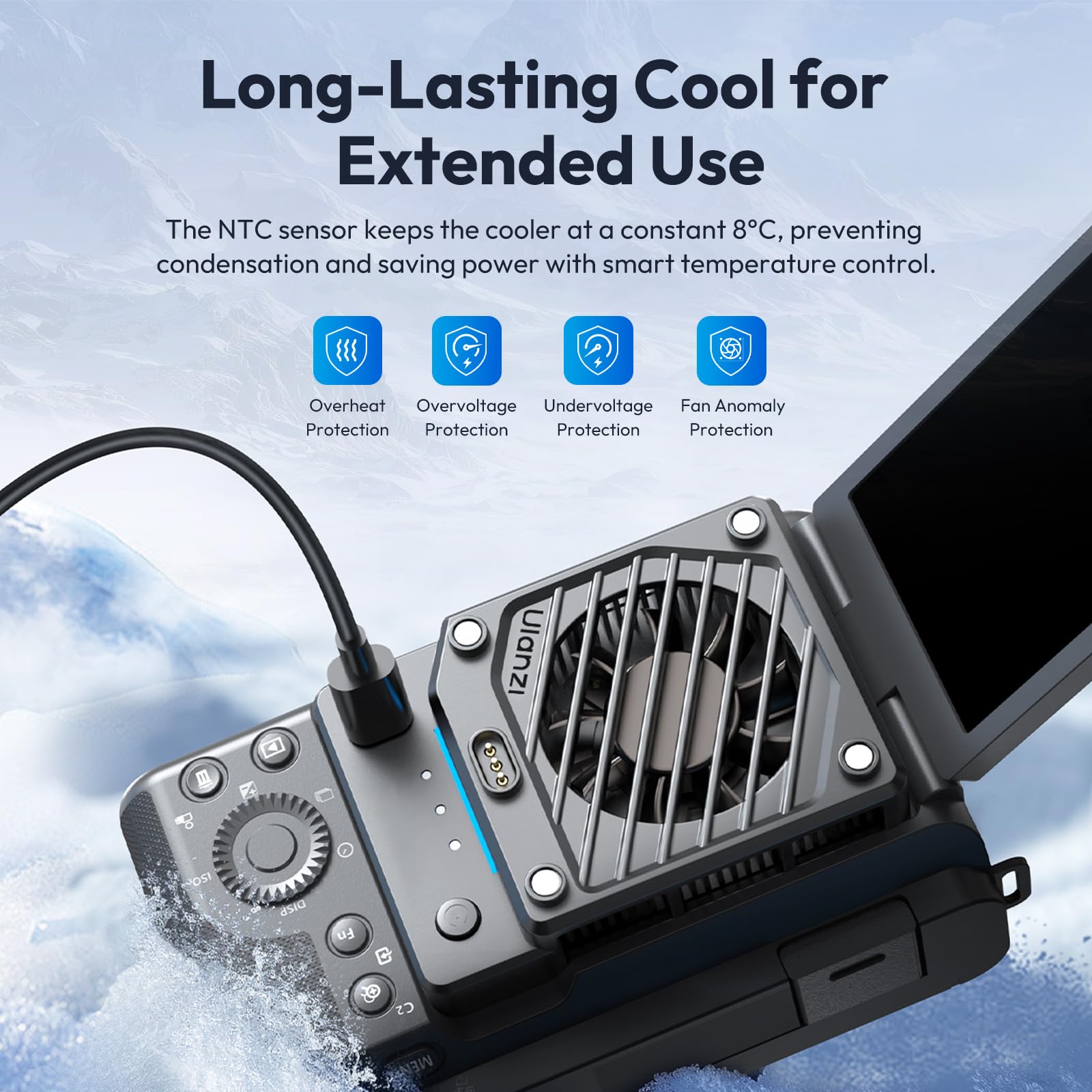 Amazon.com : ULANZI CU01 Camera Cooler for DSLR & Mirrorless